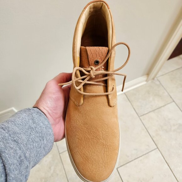 NWOT Sperry Men's Pluswave Ankle Boots, Tan, Sz 12 - Picture 14 of 16